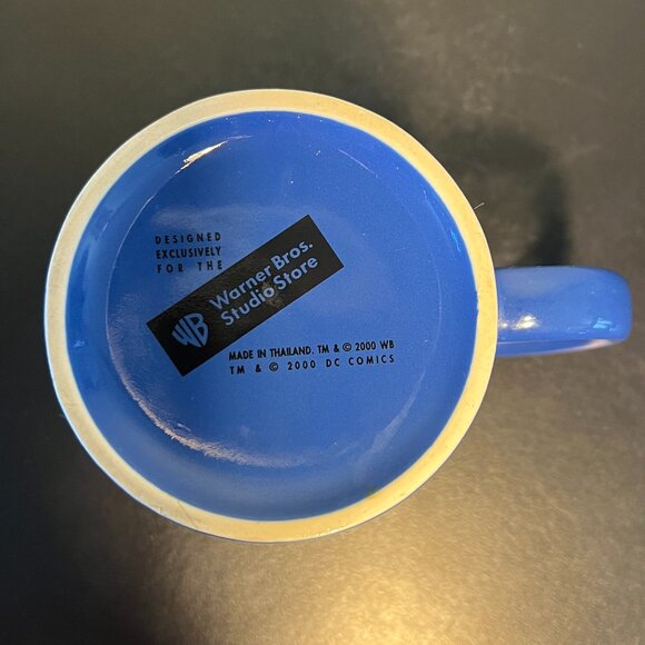 Vintage DC COMICS Warner Bros WONDER WOMAN Logo  Mug ~ Superhero  ~.Superheroine - Picture 7 of 9